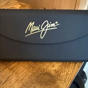 Maui Jim Gold and Brown Sunglasses
